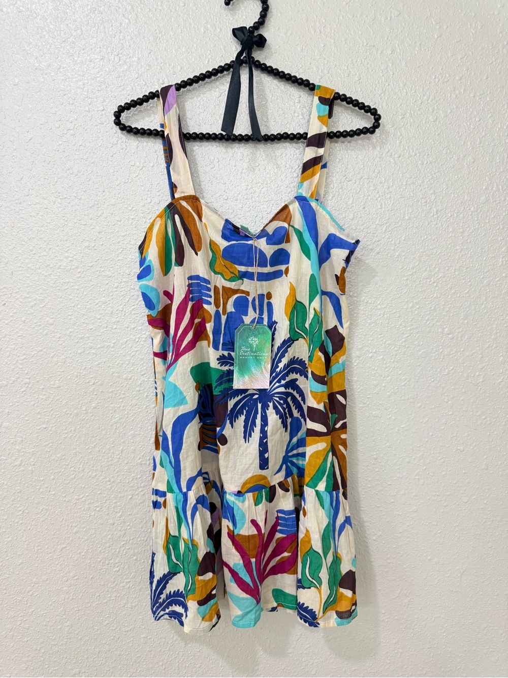 Tropical Print Sundress in Multi